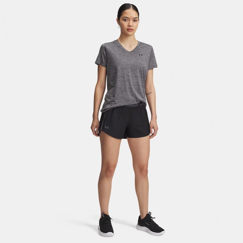 Tech Play Up Ballshorts Damen-schwarz