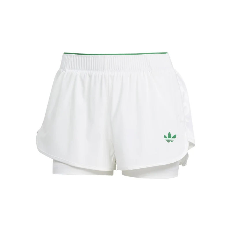 Pro Shorts Damen-Weiß