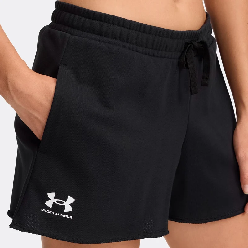 Rival Terry Shorts Damen - schwarz
