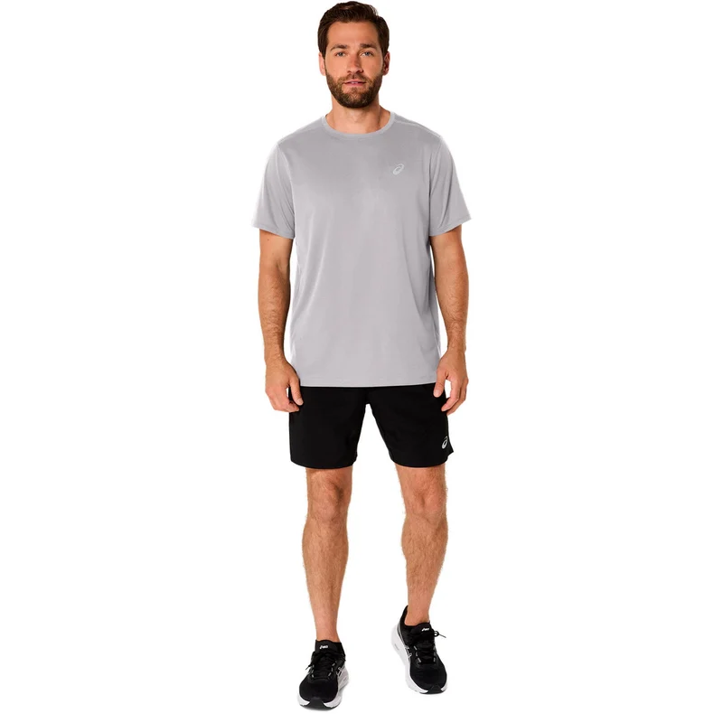Core Laufshirt Herren - hellgrau