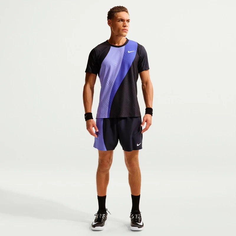 Court Dri-Fit Advantage Slam T-Shirt Herren-dunkelblau, blaugrau
