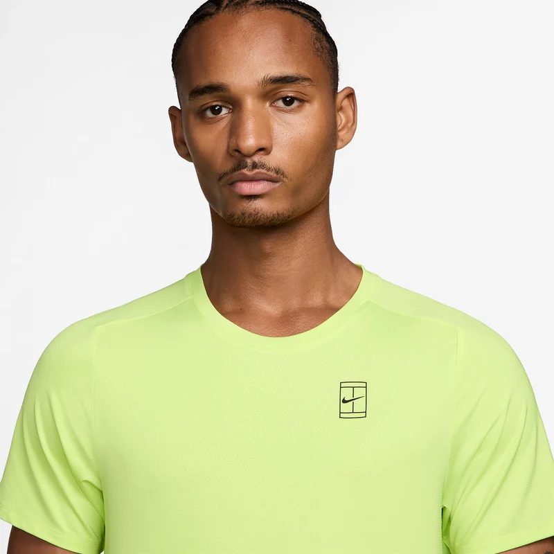 Alcaraz Court Dri-FIT Advantage T-Shirt Herren-zitronengelb