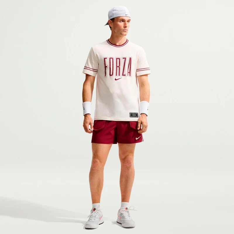 Court T-Shirt Herren - creme