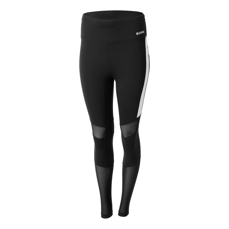 High Waist Block Tight Damen - schwarz, weiß