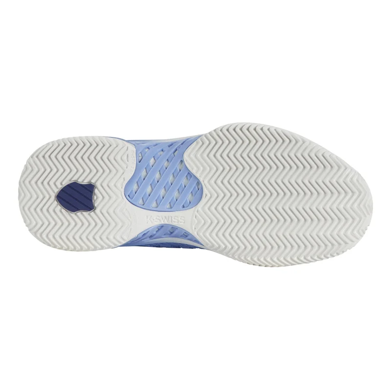 Hypercourt Express 2 Sandplatzschuh Damen-Hellblau,Weiß