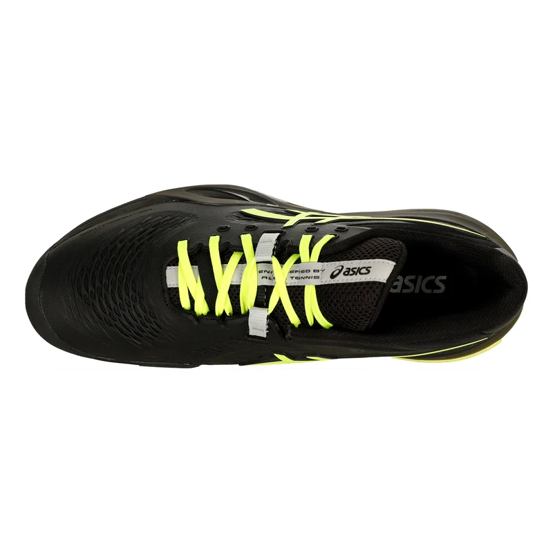 Gel-Resolution X Sandplatzschuh Herren - schwarz, neongelb