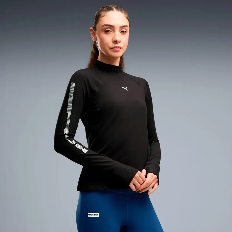 Brightstride Cloudspun Laufshirt Damen - schwarz