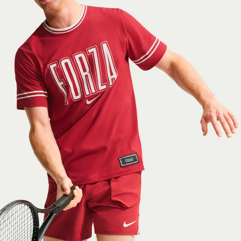 Court T-Shirt Herren - rot