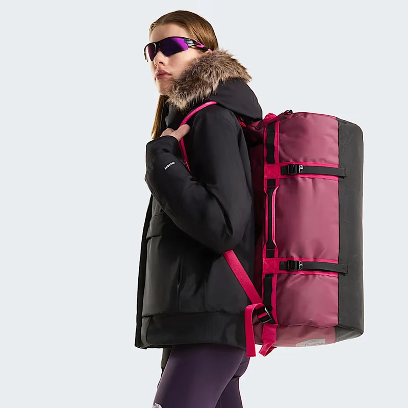 Base Camp Duffel S Sporttasche - dunkelrot, schwarz