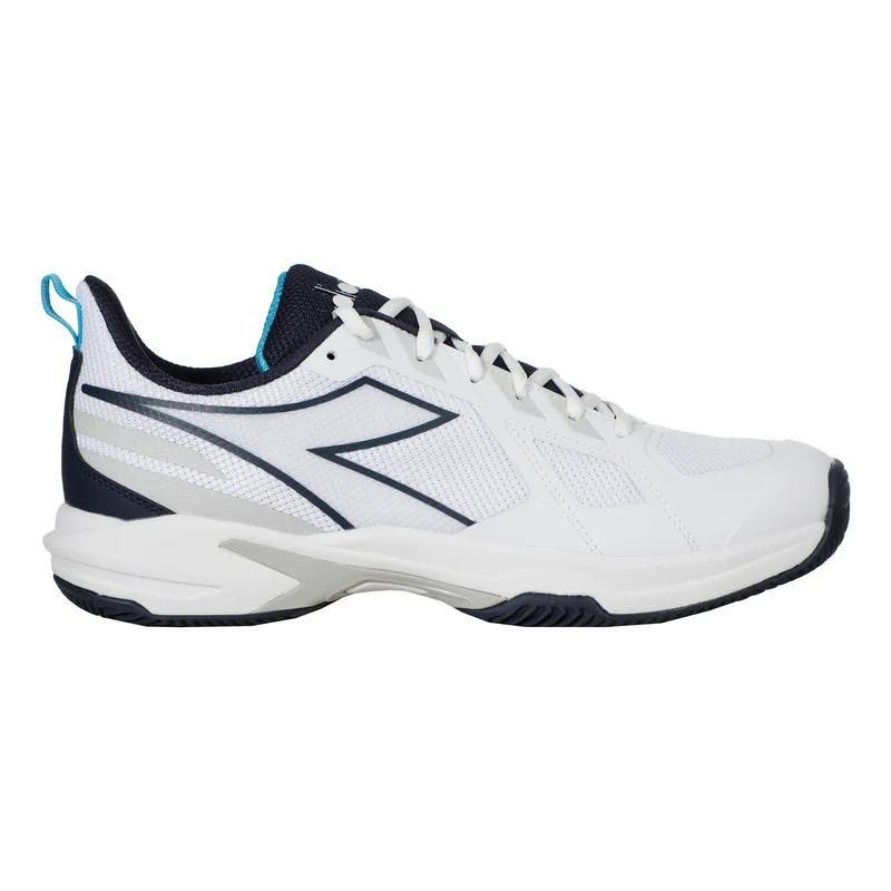 Trofeo 3 Sandplatzschuh Herren-Weiß,Dunkelblau
