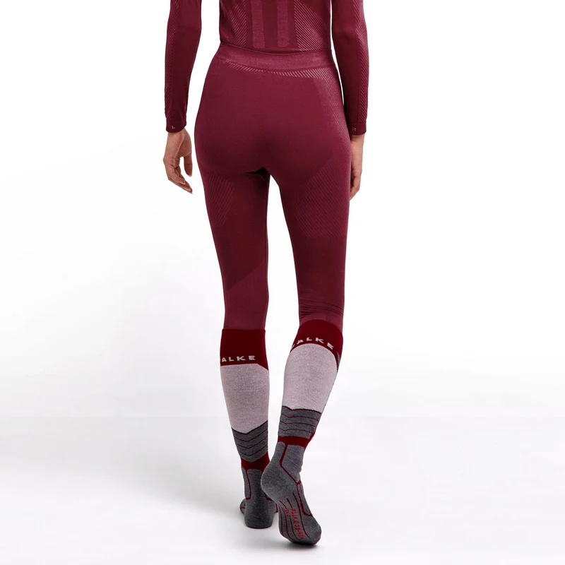 Warm Long Tight Damen - mauve