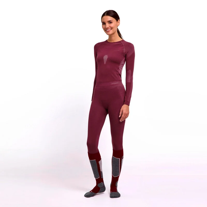 Warm Long Tight Damen - mauve