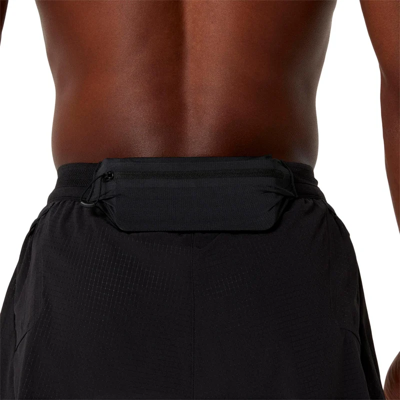 Metarun Split Laufshorts Herren - schwarz