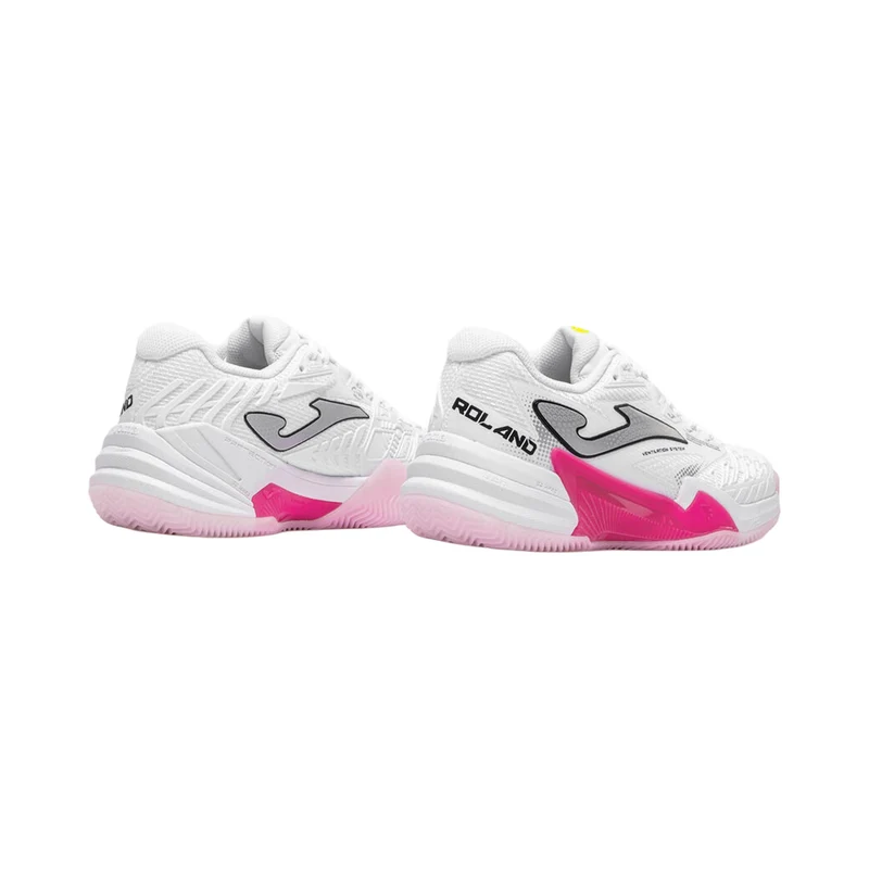 Roland Sandplatzschuh Herren - weiß, pink