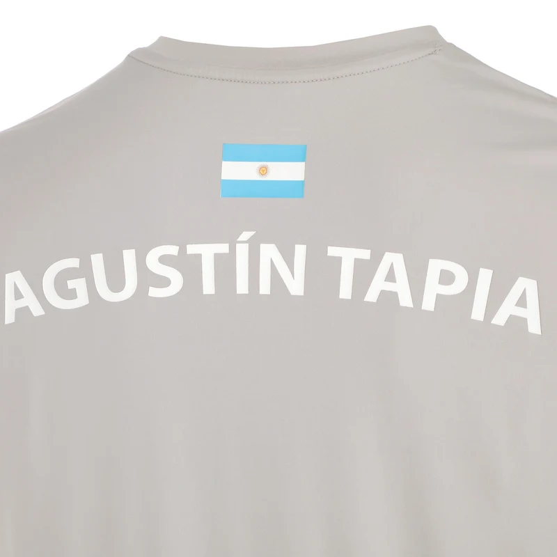 Agustin Tapia T-Shirt Herren - grau