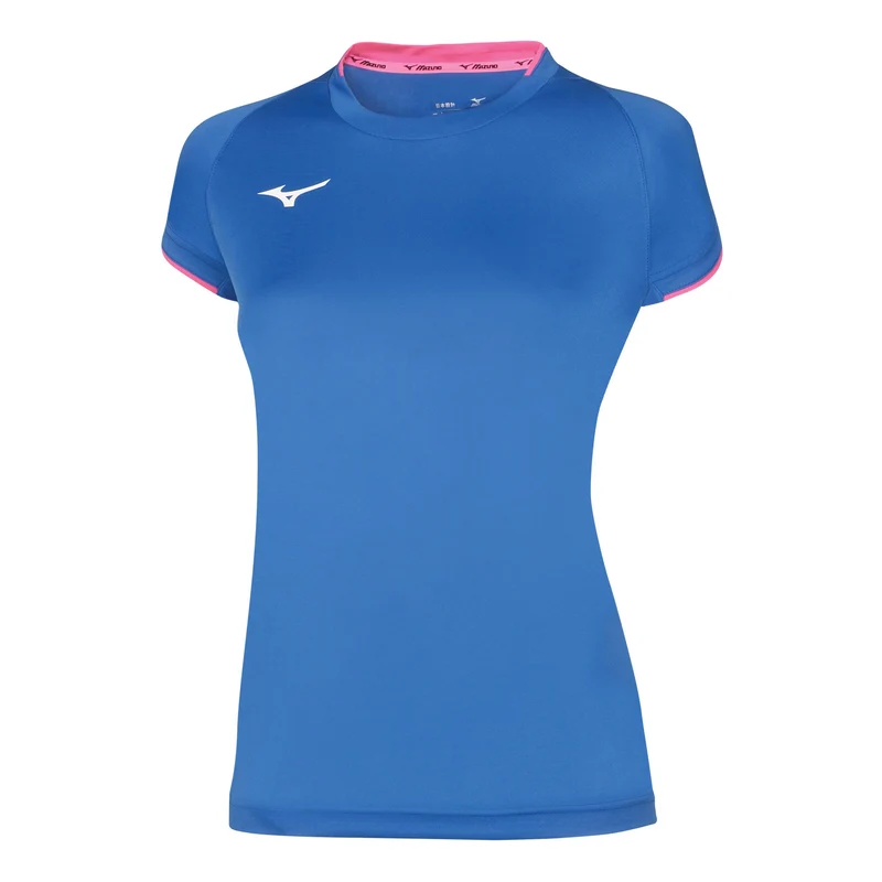 Core T-Shirt Damen - blau, pink