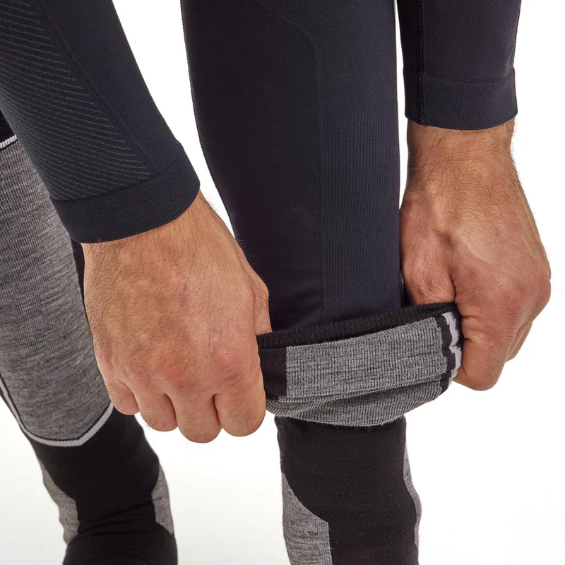 Warm Long Tight Herren - schwarz