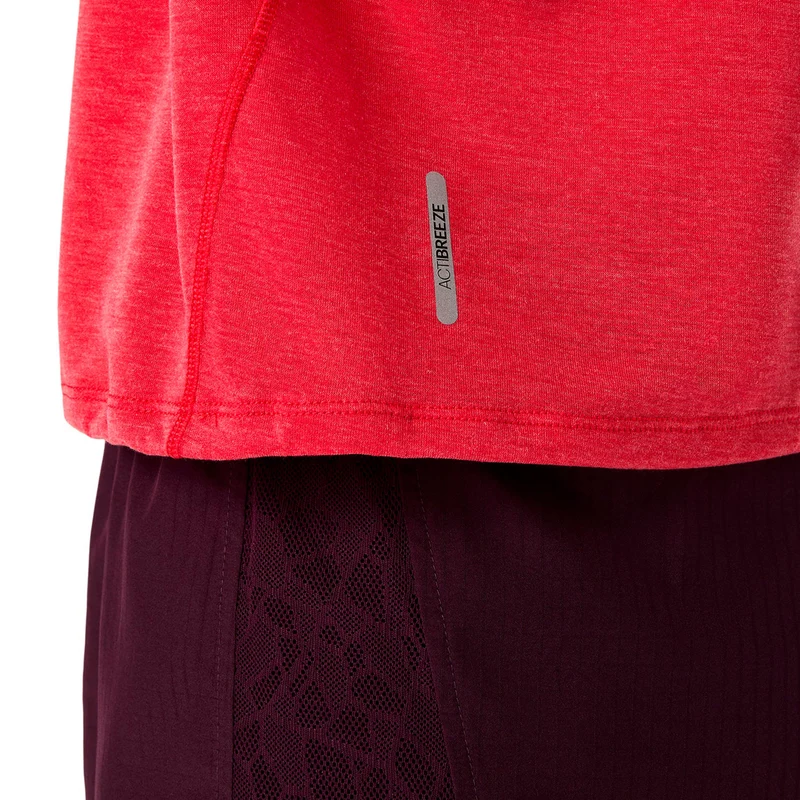 Nagino Laufshirt Damen - rot