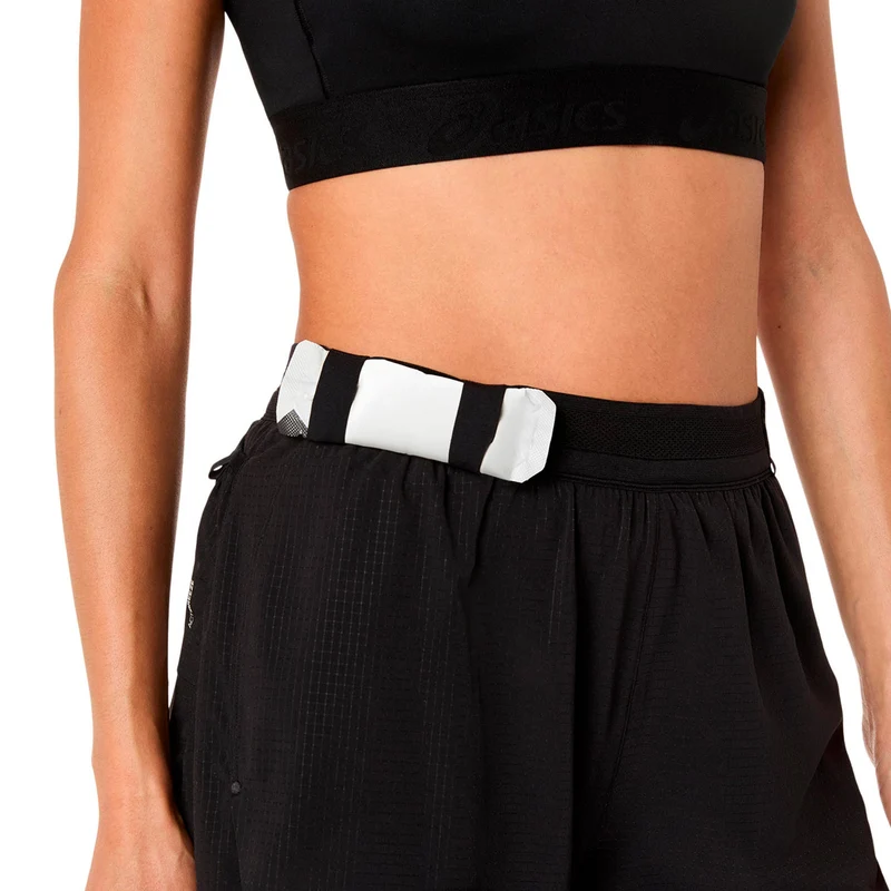 Metarun Split Laufshorts Damen-schwarz