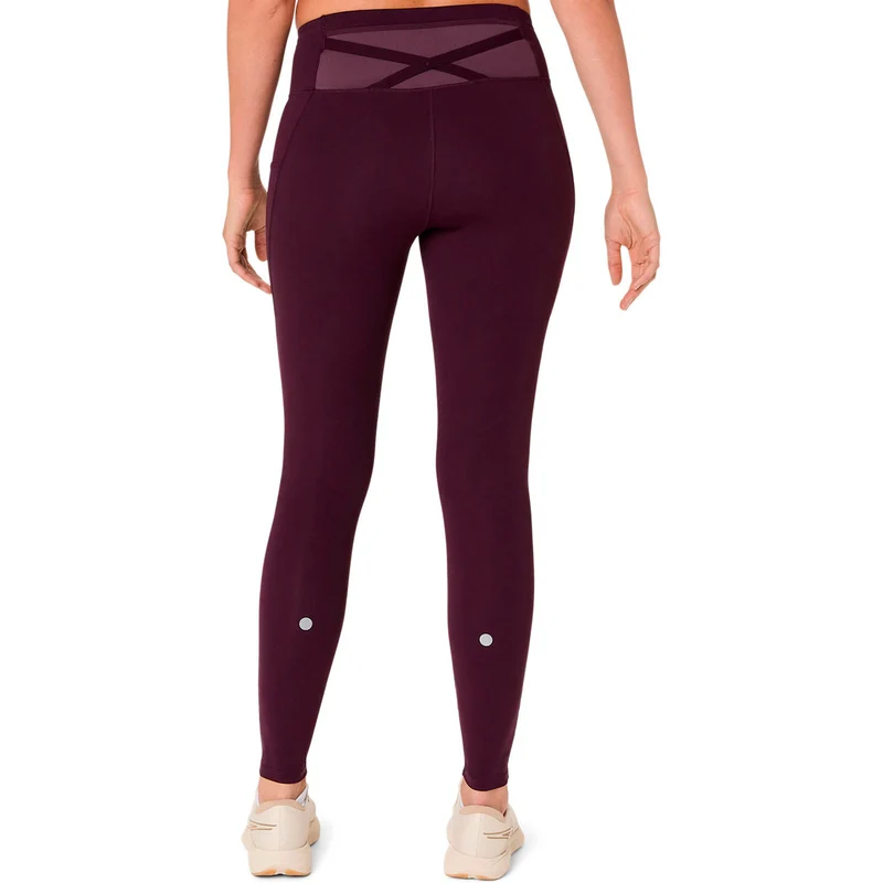 Nagino Lauftight Damen - weinrot