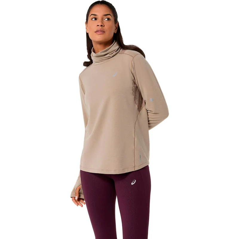 Nagino Winter Laufshirt Damen - beige