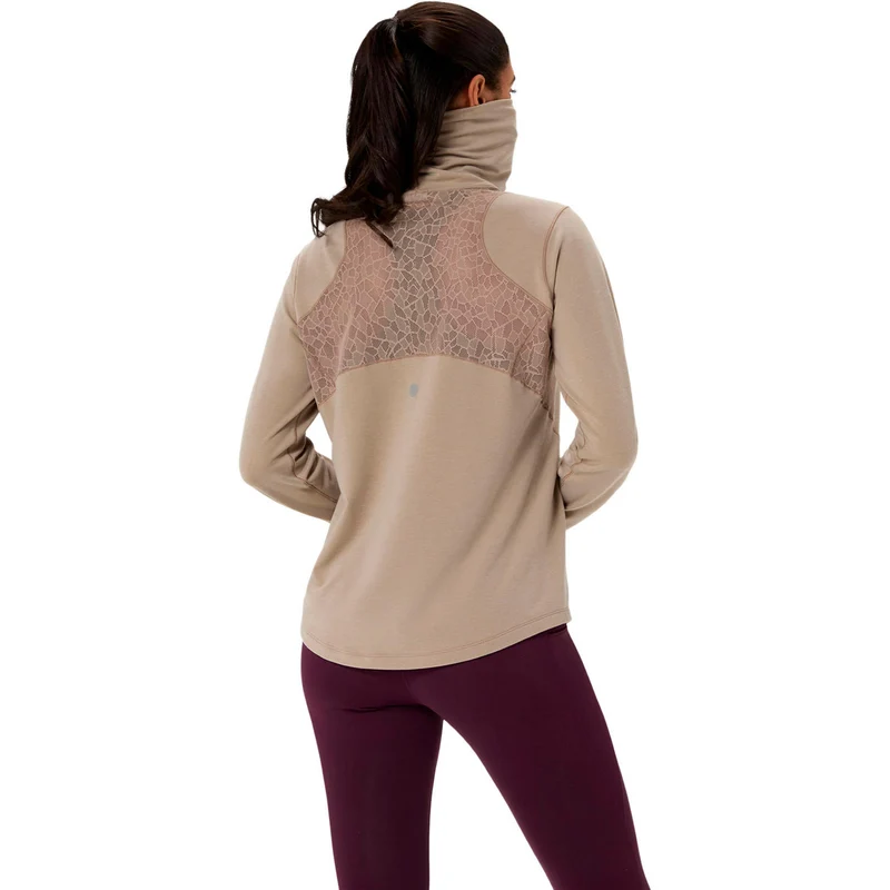 Nagino Winter Laufshirt Damen - beige