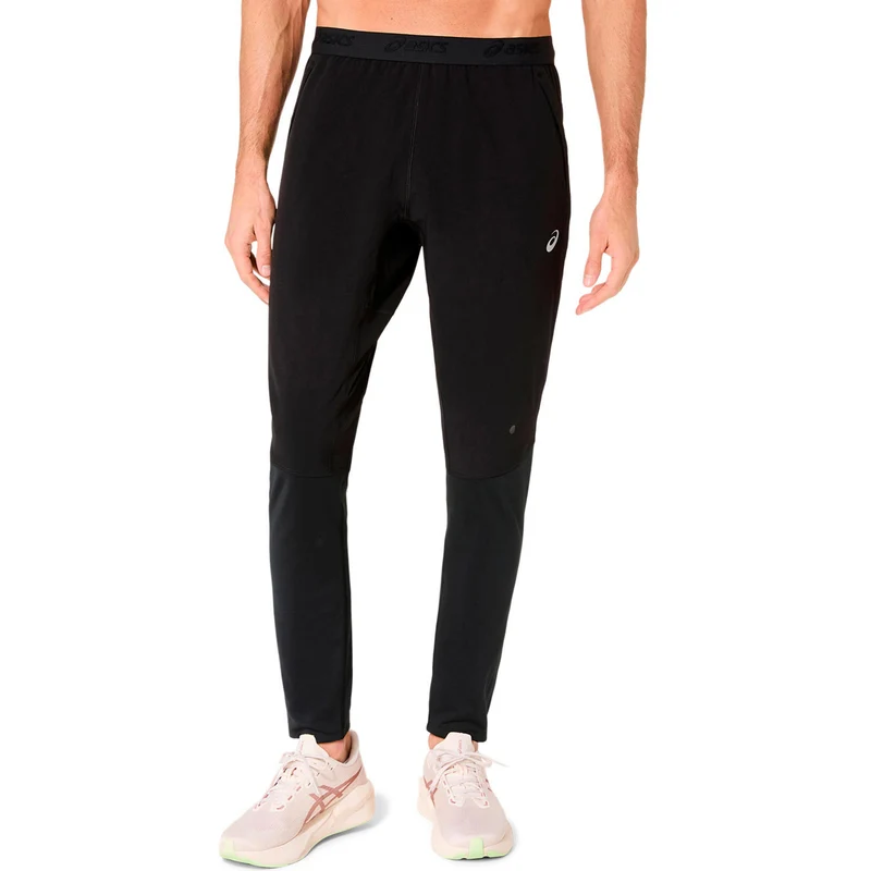 Road Winter Laufhose Herren - schwarz