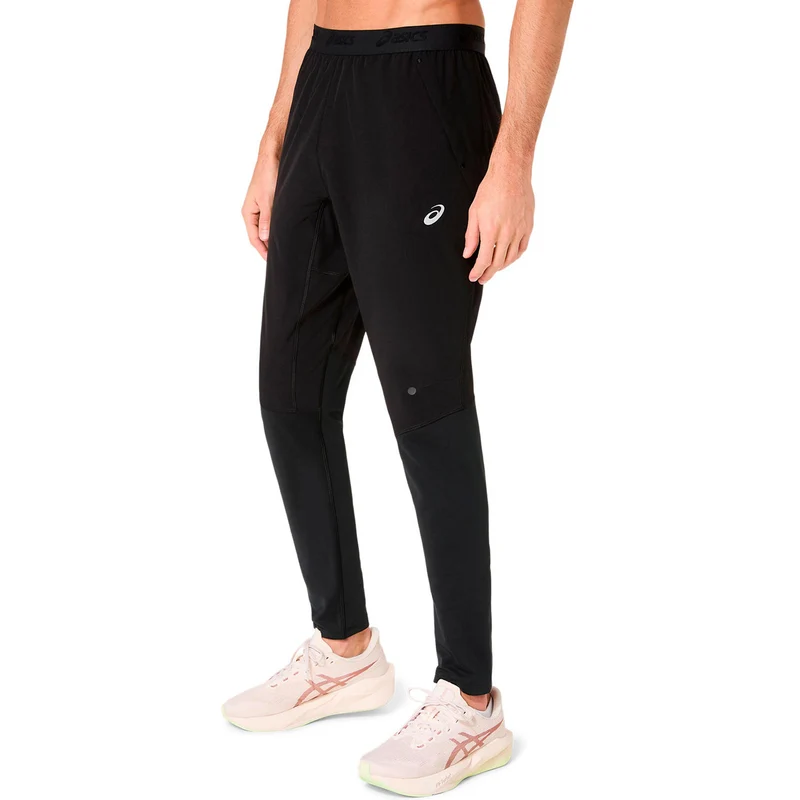 Road Winter Laufhose Herren - schwarz