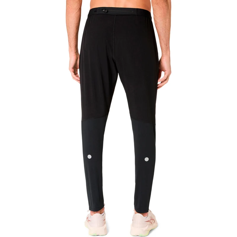Road Winter Laufhose Herren - schwarz