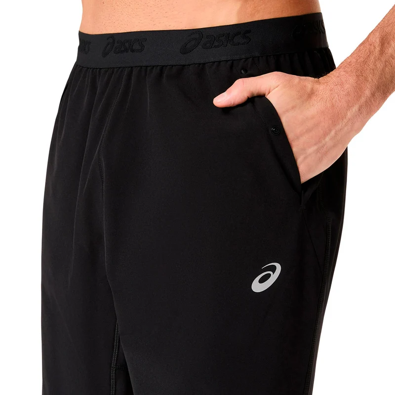 Road Winter Laufhose Herren - schwarz