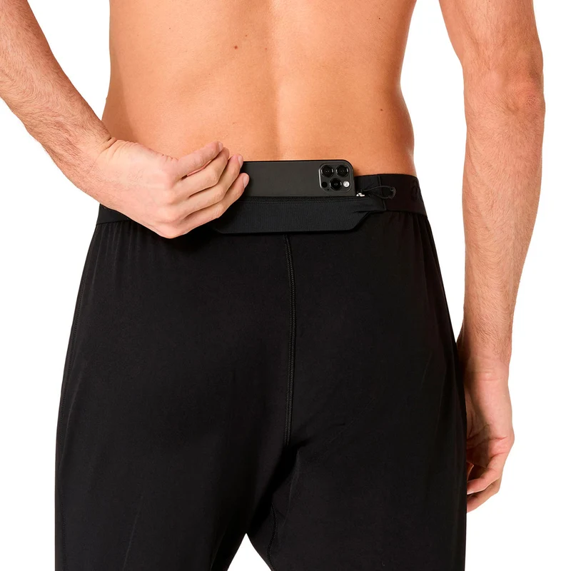 Road Winter Laufhose Herren - schwarz