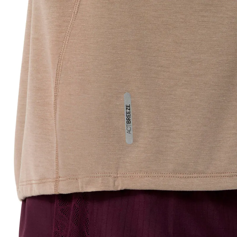 Nagino Laufshirt Damen - beige