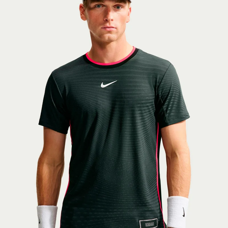 Court Slam T-Shirt Herren - dunkelgrau
