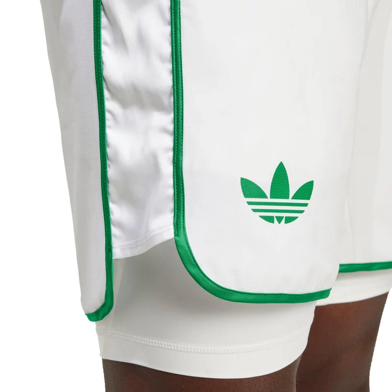 7in Shorts Herren-Weiß,Grün