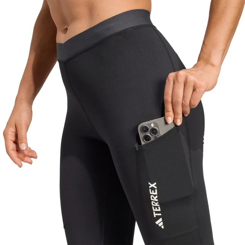 Terrex XPR Brushed Lauftight Damen-Schwarz