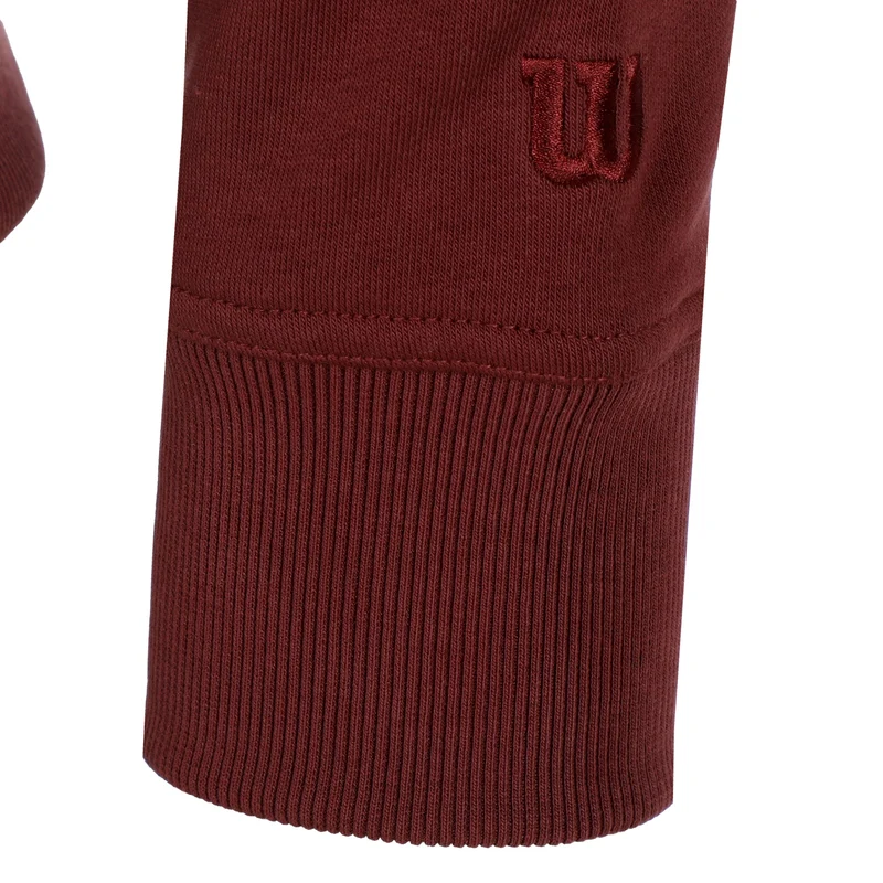 Tennis Club 1/2 Zip Mock Sweatshirt Herren-berry