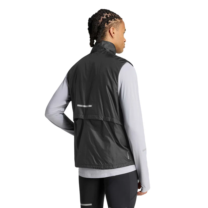 adi365 Warm Laufweste Herren - schwarz
