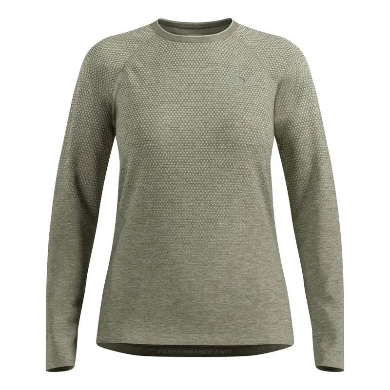 Essential Seamless Laufshirt Damen - oliv