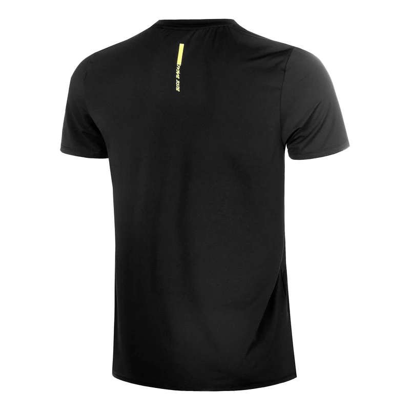 Night Flash Embossed T-Shirt Herren - schwarz