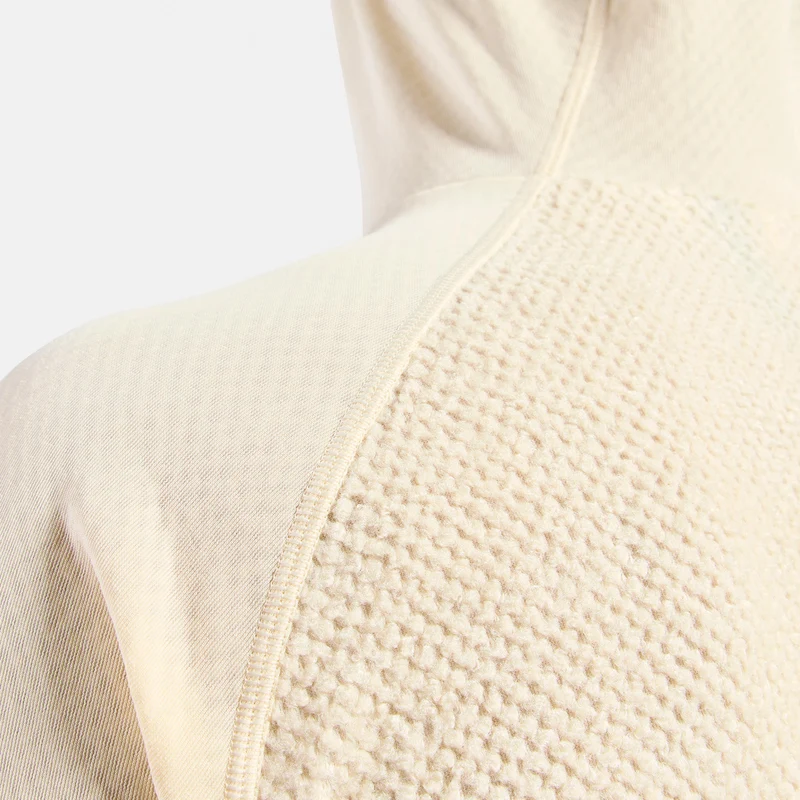 X-Alp Midlayer Laufshirt Herren - creme