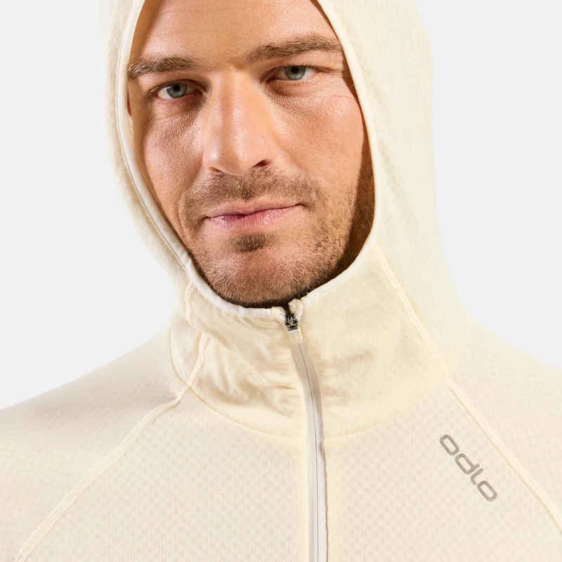 X-Alp Midlayer Laufshirt Herren - creme