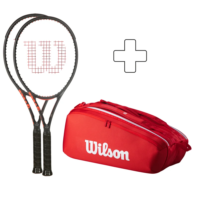2x Clash 100 V3.0 plus Schlägertasche