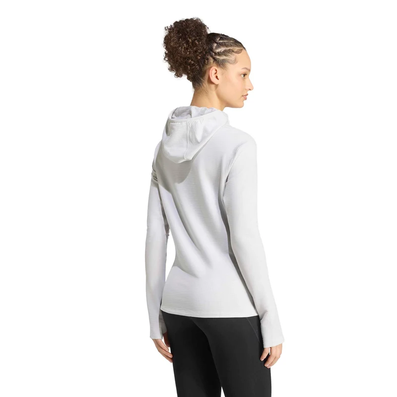 adi365 Winterized Laufshirt Damen - grau