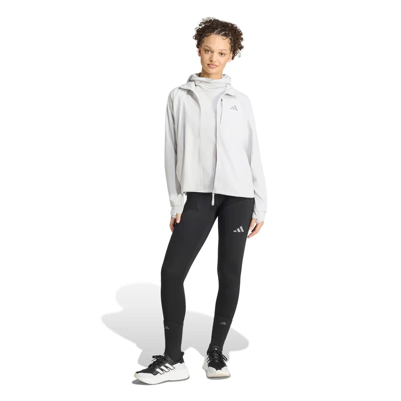 adi365 Winterized Laufshirt Damen - grau