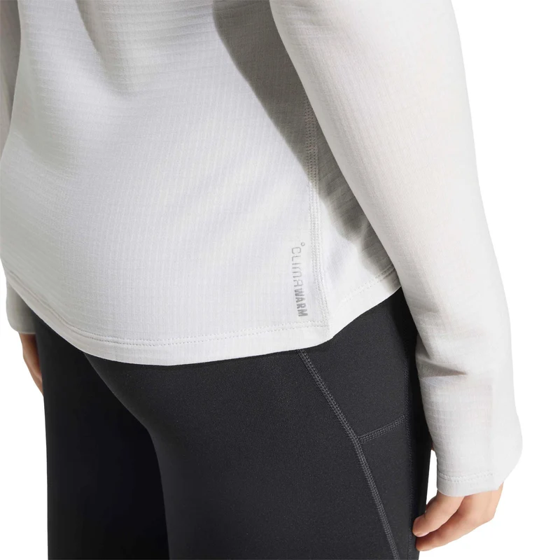 adi365 Winterized Laufshirt Damen - grau