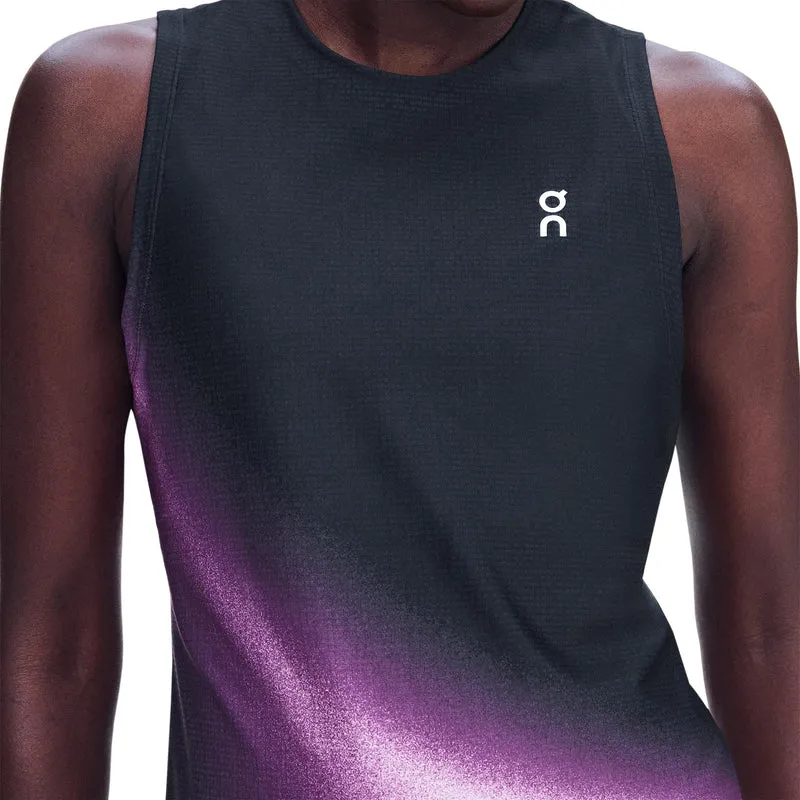 Court Swing Tank-Top Damen - schwarz, berry