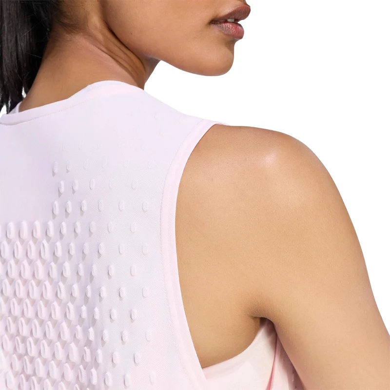 3D Pro Tank-Top Damen - pastellrosa, silber