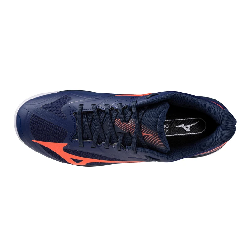 Wave Exceed Court Sandplatzschuh Herren - dunkelblau, orange