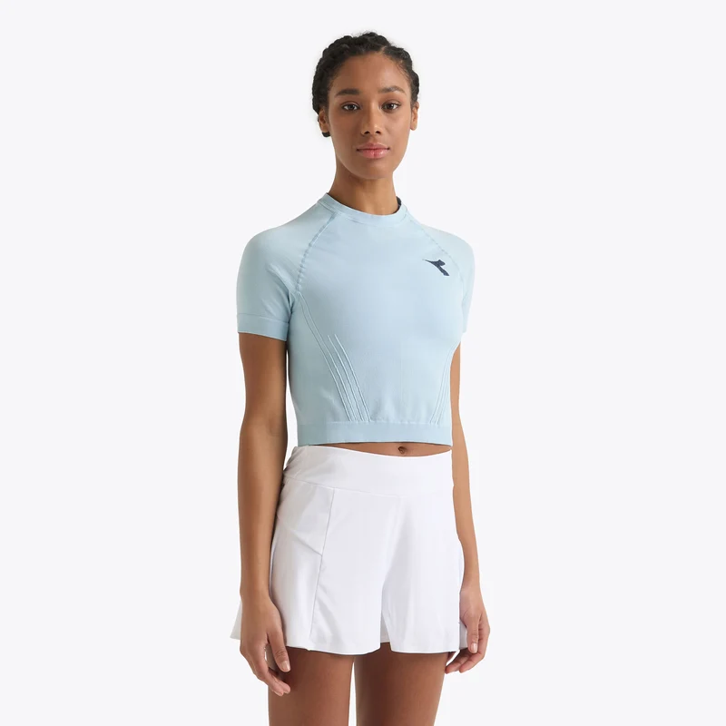 L. Icon Stratouno T-Shirt Damen-Hellblau