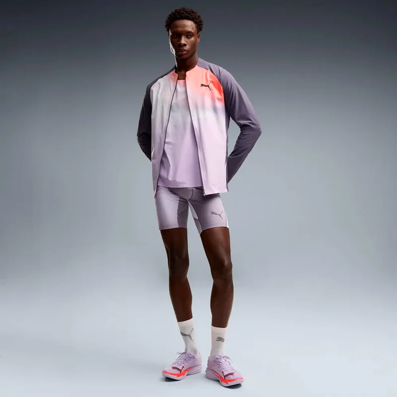 Lightspeed AOP 8in half Lauftight Herren - grau